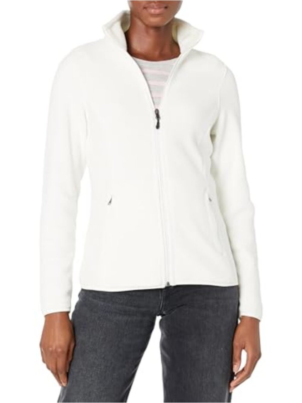 Classic-Fit Full-Zip Polar Soft Fleece Jacket Plus Size